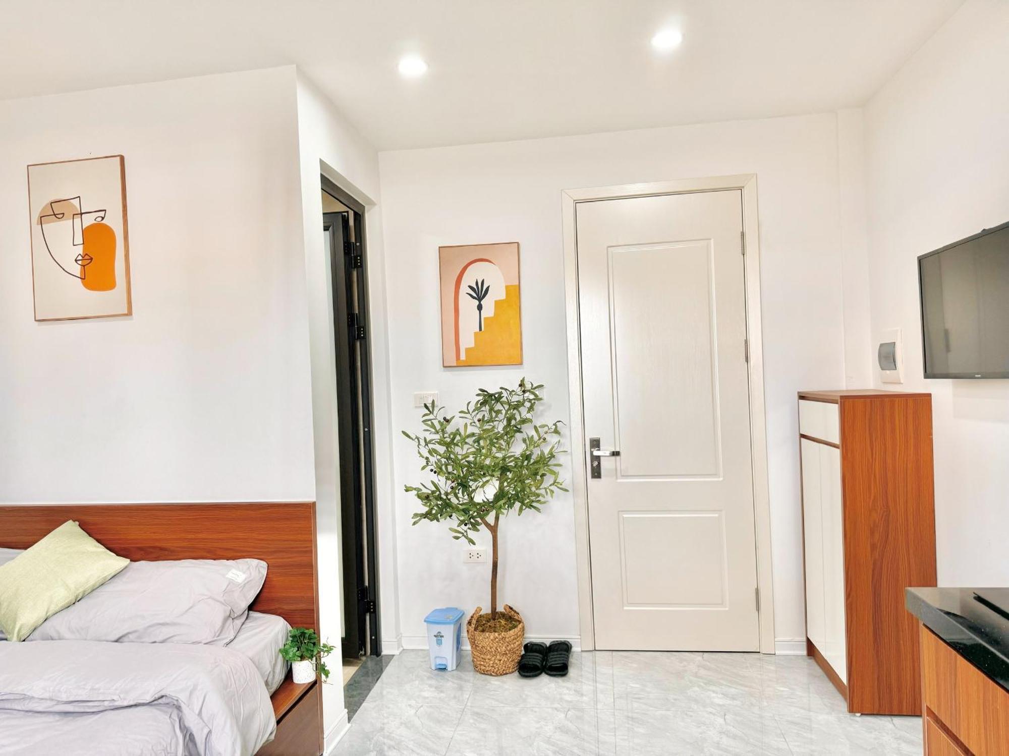 Modern & Comfy Apartment Hanoi Exterior foto