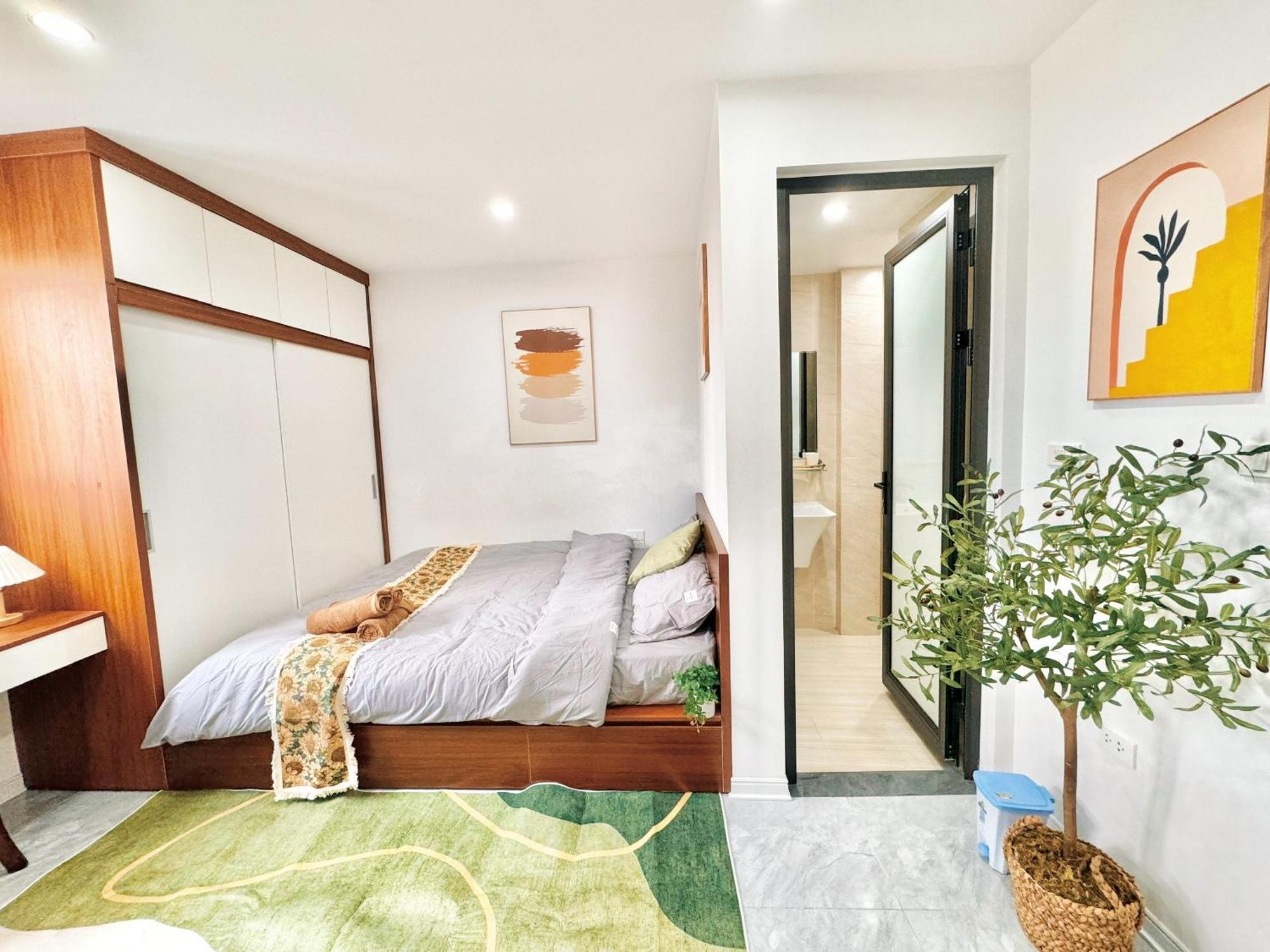 Modern & Comfy Apartment Hanoi Exterior foto