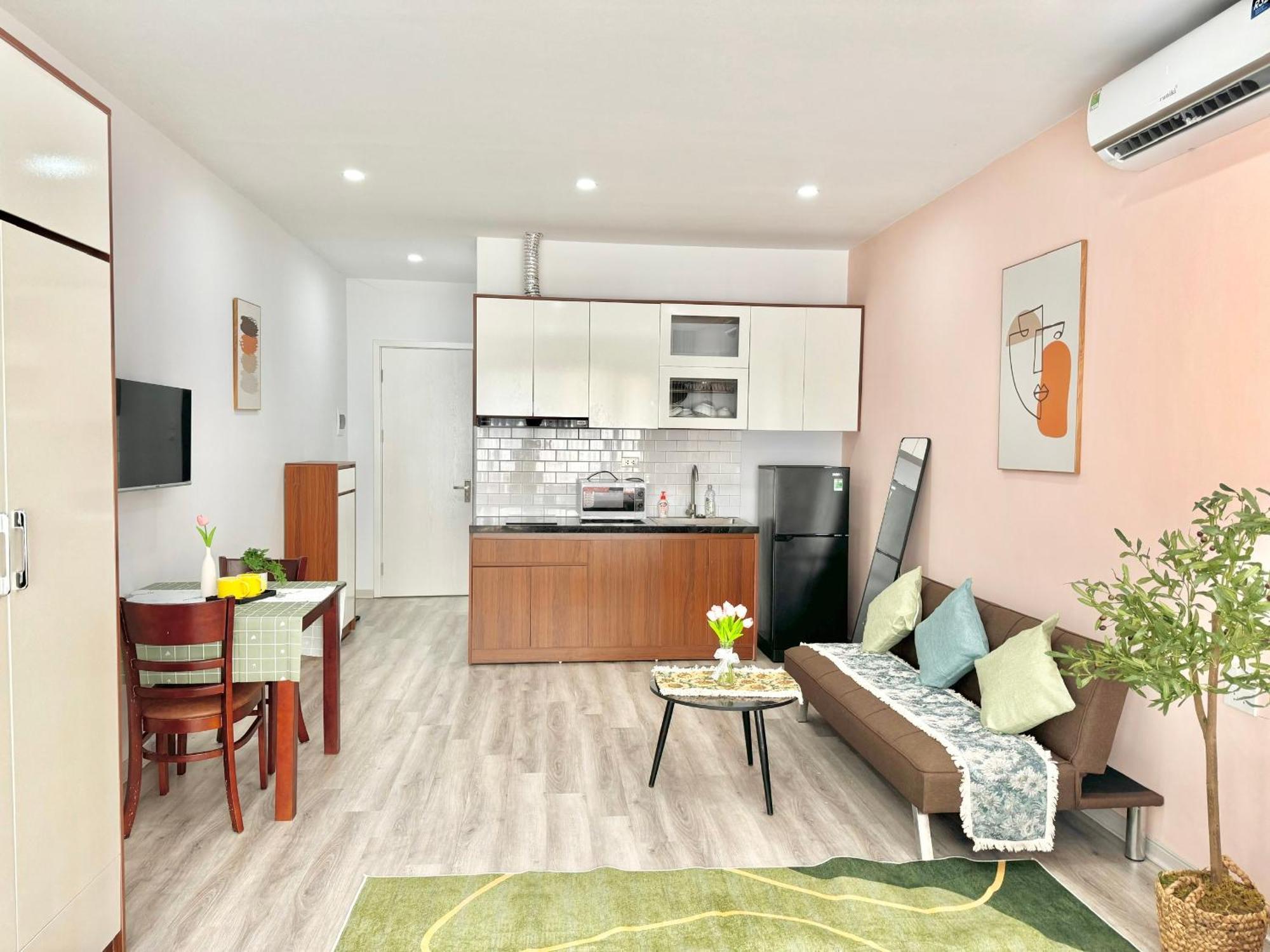 Modern & Comfy Apartment Hanoi Exterior foto