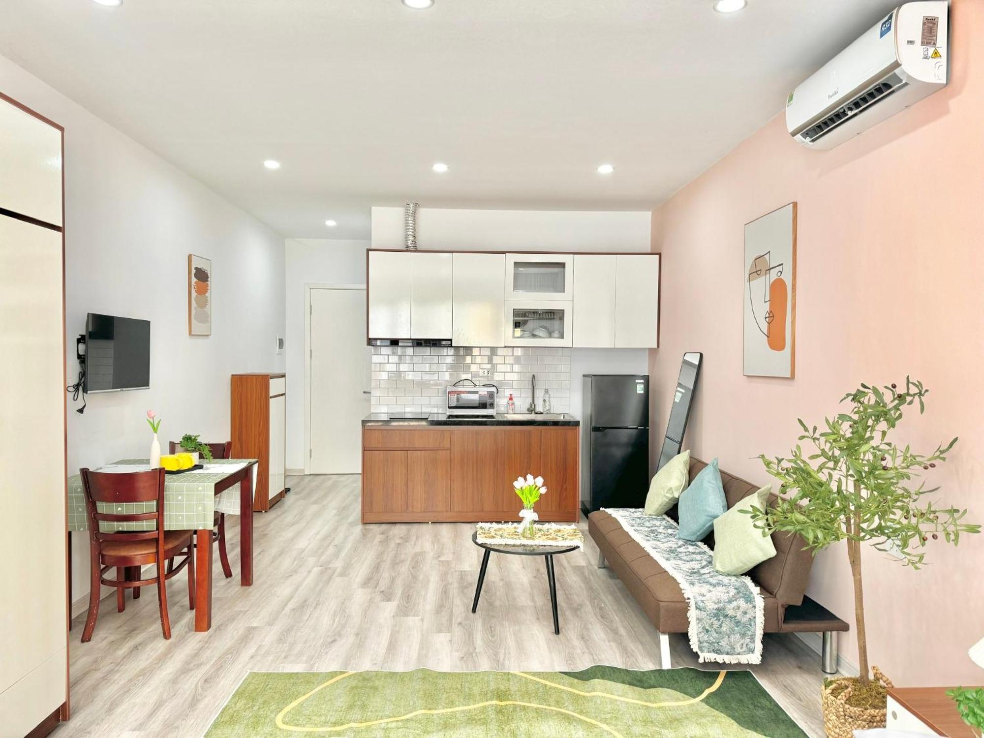 Modern & Comfy Apartment Hanoi Exterior foto